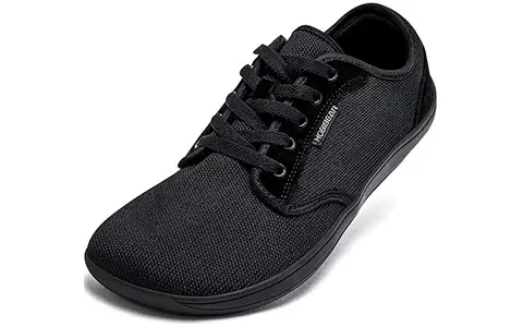 calzado minimalista elegante para vestir marca hobibear, color negro
